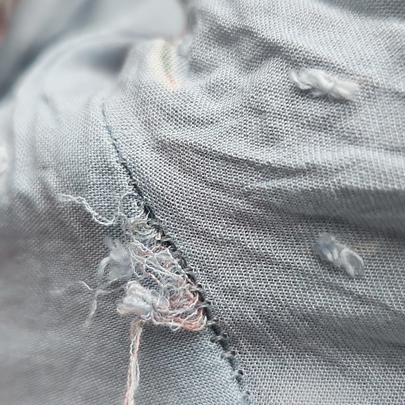 blue flowers romper - Picture 4 of 4